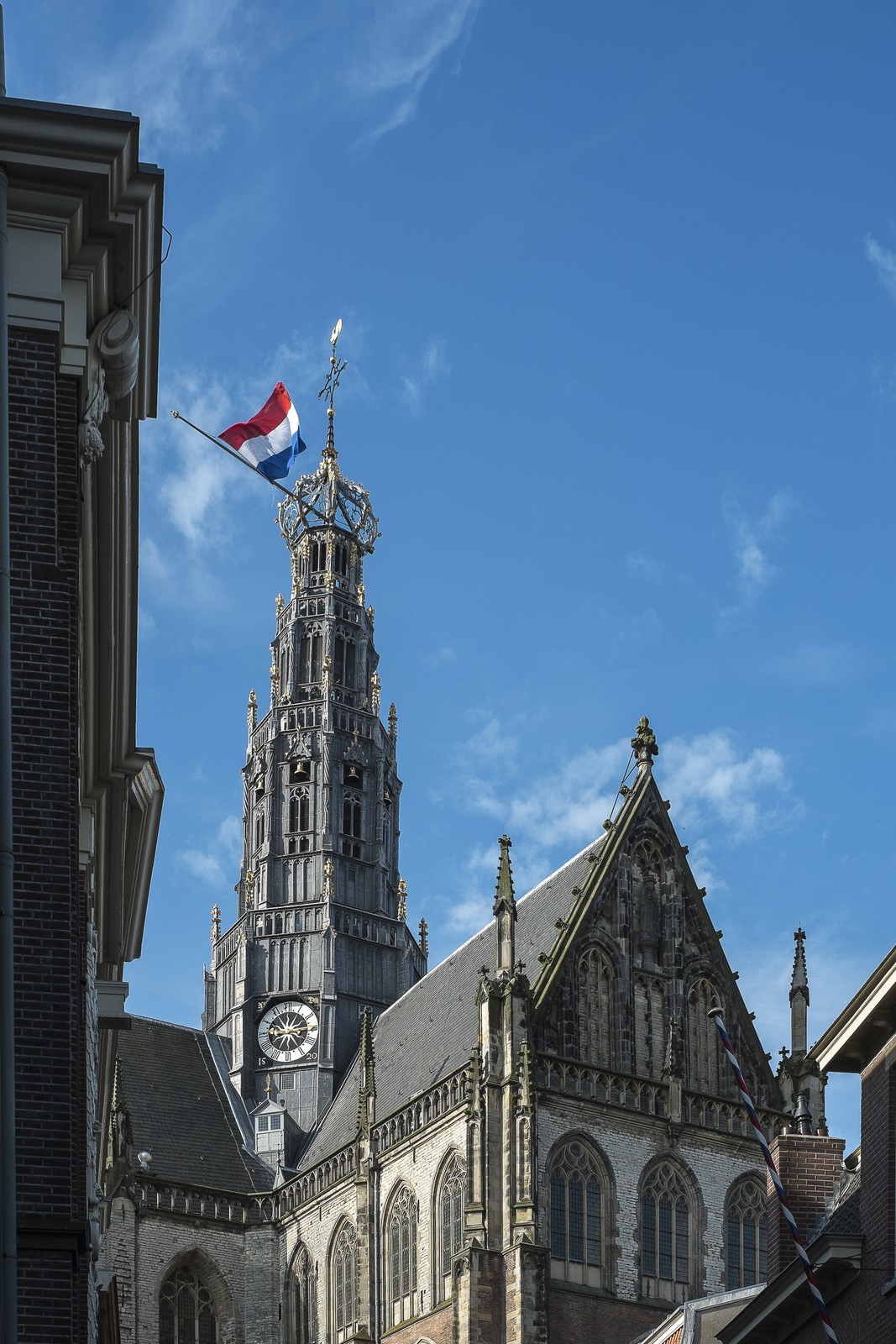 Le clocher de St. Bavon