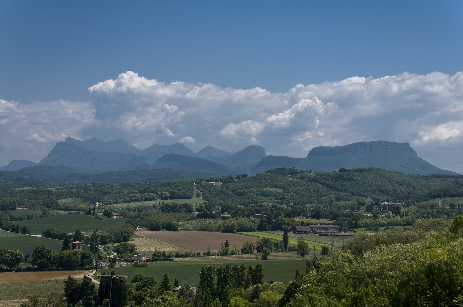 Paysage de la Drôme