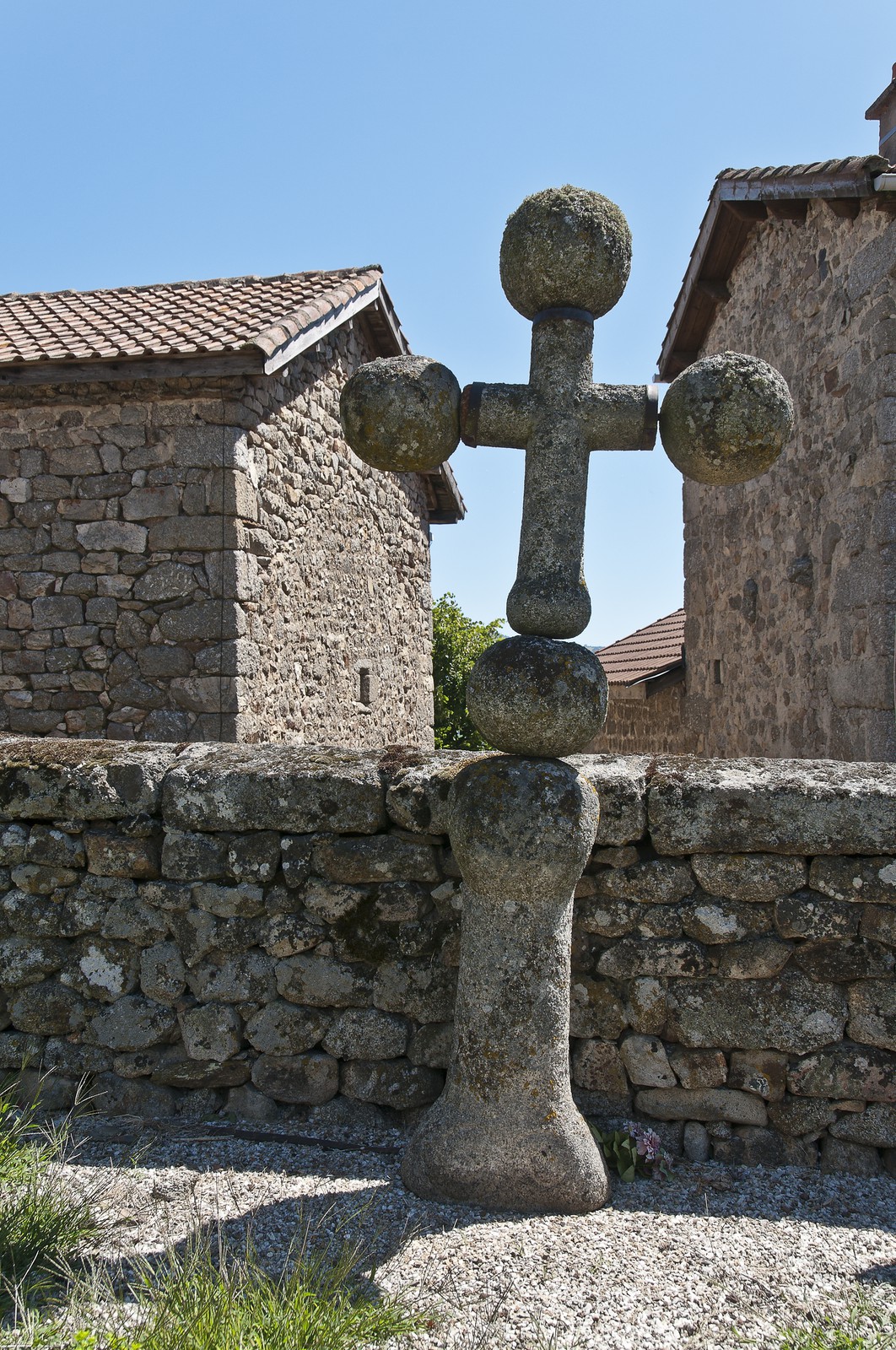 Croix à boules